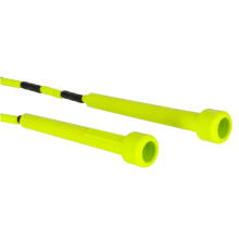 Ikonka Art.KX3807 Children's skipping rope green and black 9ft