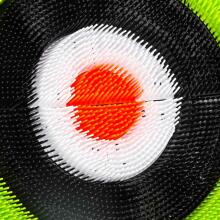 Ikonka Art.KX3820 Silicone dartboard axe target for children