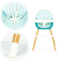 Barošanas krēsls 2in1 ECOTOYS