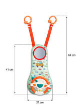 EDUCATIONAL TOY - PENDANT WITH STEERING WHEEL