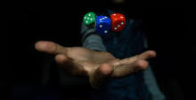 Toi Toys Cube Art.172303 Dice 1.6 cm, 1 pc.