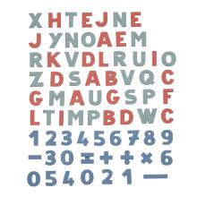 Smoby Magnetic Letters & Numbers Art.430108S Magnetic letters 72 pcs.