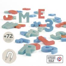 Smoby Magnetic Letters & Numbers Art.430108S Magnetic letters 72 pcs.