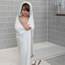 Doomoo полотенце с капюшоном Dry and Play, White