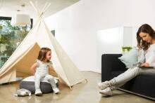 Doomoo Buddy Relax Cover, Classic Grey