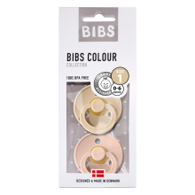 Bibs Colour Blush Art.173740, Pacifier, 100% natural