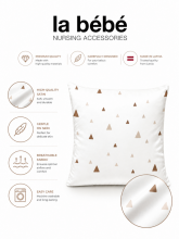La Bebe™ Satin Art.17444 Pearl pillow case 40x60cm