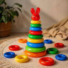 Toi Toys Rabbit Art.B-2007 Pyramid