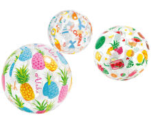 I-Toys Beach Ball Art.176811 Spilgta piepūšamā pludmales bumba 51 cm