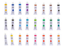 Ikonka Art.KX5496_1 Artistic acrylic paints multicoloured 24 tubes
