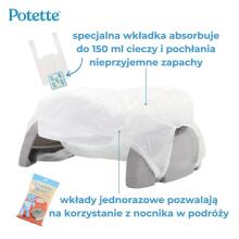 2in1 Potette white and blue, Potette