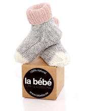 La Bebe™ Lambswool Natural Eco Socks Art.17699 Random