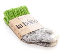 La Bebe™ Lambswool Natural Eco Socks Art.17699 Random