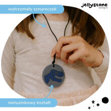 Dino pendant, grey, Jellystone Design