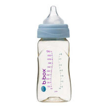PPSU Baby Bottle, 240ml, Lullaby Blue, b.box