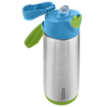 500ml insulated sport spout bottle - ocean breeze, b.box