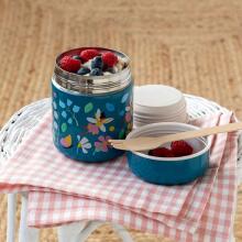Fairies In The Garden Stainless Steel Food Flask, Rex London