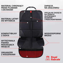 Car Seat Protector, Royal Rascals