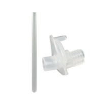 Set of straw + connector for b. box 450 ml tritan bottle