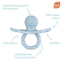 Teether, Juicy Raspberry, Blue, RaZbaby