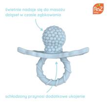 Teether, Juicy Raspberry, Blue, RaZbaby