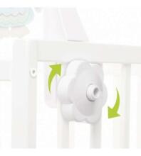 4Baby Rabbit art.R08  Музыкальная карусель с мягкими игрушками
