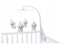 4Baby Rabbit art.R08  Музыкальная карусель с мягкими игрушками