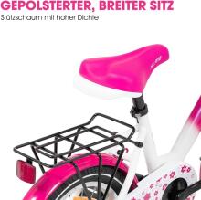 Royal Baby Kids Bike Wheels Collas 12'  Art.17841 Pink Children's two-wheeled bicycle with additional wheels