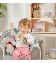 No Baby Squeaky Dog Willy with teether Art.1524  Squeaky toy with teether Dog