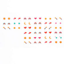Fairies In The Garden Stick On Earrings, Cosmic Love, Rex London