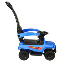 Bebe Basic Kid's Step Car with Parent Handle Art.179725 Kids' Step Car with Parent Handle, Blue