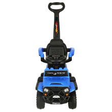 Bebe Basic Kid's Step Car with Parent Handle Art.179725 Kids' Step Car with Parent Handle, Blue