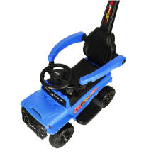 Bebe Basic Kid's Step Car with Parent Handle Art.179725 Kids' Step Car with Parent Handle, Blue