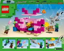LEGO® Minecraft™ набор "Дом аксолотля", Арт. 21247