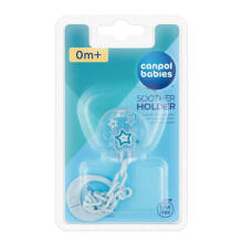 CANPOL BABIES knupītis ar klipsi NEWBORN, Blue, 10/877_blu