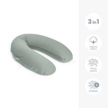 Doomoo Buddy nursing pillow, Tetra Jersey Green