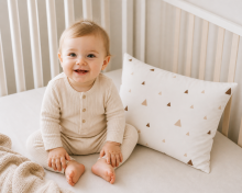 La Bebe™ Satin Art.18246 Pearl pillow case 40x40cm