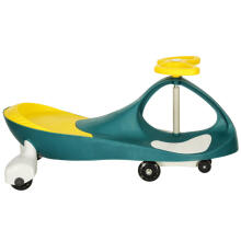 Ikonka Art.KX4880_2 Gravity roller coaster glowing LED wheels green yellow