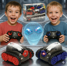 Bebe Basic Art.KX3671 R/C Набор из двух больших радиоуправляемых танков для 2 игроков со светом и звуком