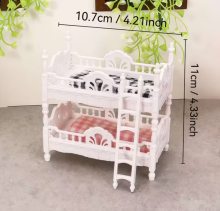 Stomble Family Toys Compatible with Sylvanian Families Art.183586  Кровать двухъярусная (совместимо с Sylvanian Families)