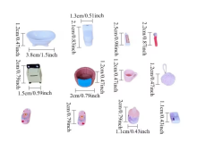 Stomble Family Toys Compatible with Sylvanian Families Art.183677
