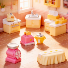 Stomble Family Toys Compatible with Sylvanian Families Art.184127