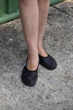 Bebe Basic Hip-Hop Gymnastics Shoes Art.SB120 Black  Barefoot Gym Slippers