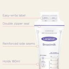 Lansinoh Breastmilk Storage Bag Art.40055 Krūts Piena uzglabāšanas maisiņi 50gab.180ml