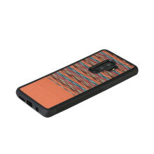 MAN&WOOD SmartPhone case Galaxy S9 Plus browny check black