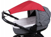 Visor Universal  Art.18700 Black Universal stroller visor+GIFT mini bag