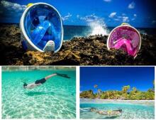 Free Breath Snorkeling Mask M2068G L/XL black