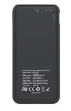 Tellur PBW102 Power Bank 10000mAh Qi wireless 18W black