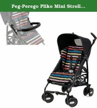 Peg Perego '21 priekinė juosta Pliko Mini Art.IKTR0018NGR Vežimėlio apsauginė užtvara