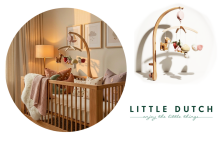 Little Dutch koka muzikālais karuselis Fairy Garden FSC Art.9000